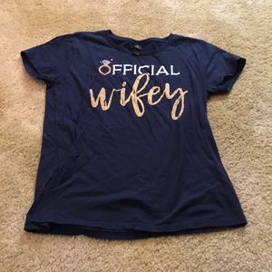 Anvil Official Wifey T-shirt